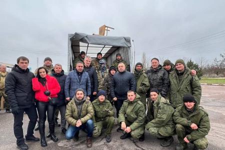 Член ЦК КПРФ, Сенатор Российской Федерации Айрат Гибатдинов был награжден орденом II степени «За заслуги перед Херсонской областью»