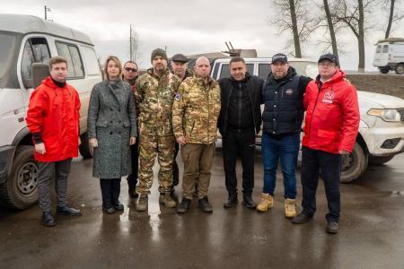 Член ЦК КПРФ, сенатор РФ Айрат Гибатдинов совершил гуманитарный выезд в Курскую область