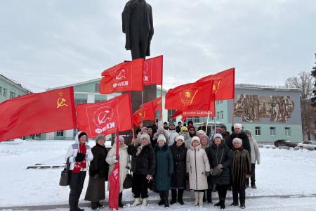 Акции в память о В.И. Ленине прошли в Алтайском крае