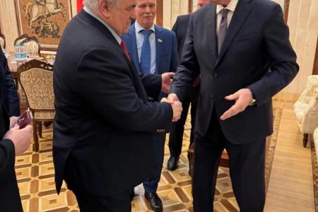 Казбек Тайсаев прибыл в республику Беларусь