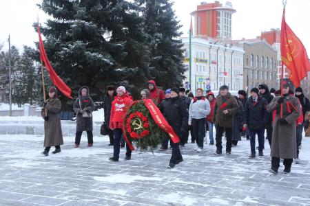 В Омской области провели акции в честь Дня памяти В.И. Ленина