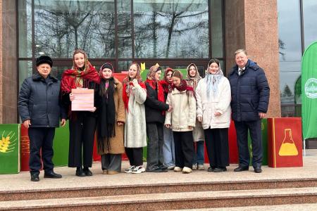 Владимир Кашин поздравил тимирязевских студентов с Днем российского студенчества!