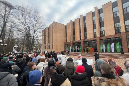 Владимир Кашин поздравил тимирязевских студентов с Днем российского студенчества!