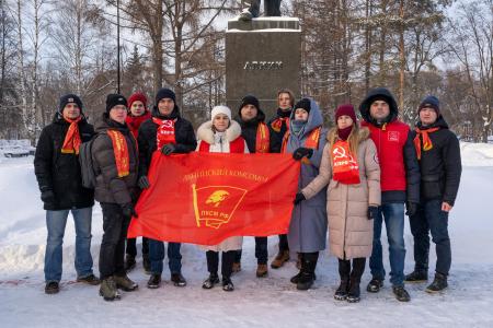 Память В.И. Ленина почтили в Пермском крае