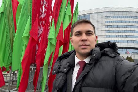 Представитель ЦК ЛКСМ РФ принял участие в визите делегации Молодежного парламента в Республику Беларусь