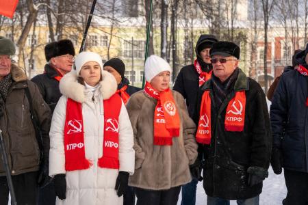 Память В.И. Ленина почтили в Пермском крае