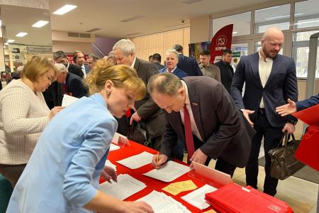 Состоялась 50-я отчетно-выборная Конференция Московского областного отделения КПРФ
