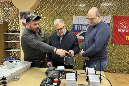 Руководитель фракции КПРФ в Мособлдуме Александр Наумов: Работа «народного ВПК» приближает нашу Победу!