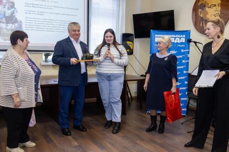 Победителей патриотического конкурса, проходившего на сайте «Комсомольской правды» по инициативе депутата Госдумы Сергея Гаврилова, наградили в Воронеже