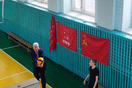 Тамбовская область. При поддержке КПРФ состоялся турнир по волейболу