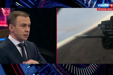 Юрий Афонин в эфире «России-1» рассказал о выставке в честь десантников – героев Гостомеля