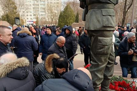 В Волгоградской области коммунисты почтили память воинов-афганцев