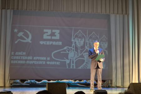 Оренбургская область. КПРФ провела праздничный концерт в честь празднования 107-й годовщины Рабоче-крестьянской Красной Армии и Флота