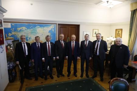 Геннадий Зюганов встретился в Москве с Председателем Венгерской рабочей партии Дьюлой Тюрмером