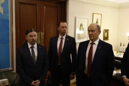 Г.А. Зюганов встретился в Москве с делегацией Компартии Белоруссии