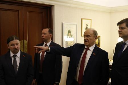 Г.А. Зюганов встретился в Москве с делегацией Компартии Белоруссии