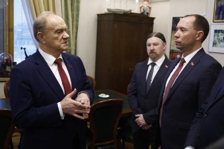Г.А. Зюганов встретился в Москве с делегацией Компартии Белоруссии
