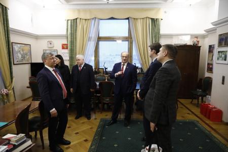 Г.А. Зюганов встретился в Москве с делегацией Компартии Белоруссии
