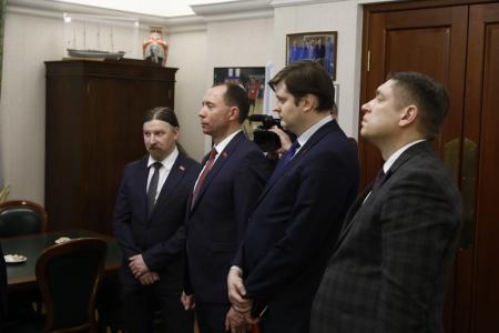 Г.А. Зюганов встретился в Москве с делегацией Компартии Белоруссии