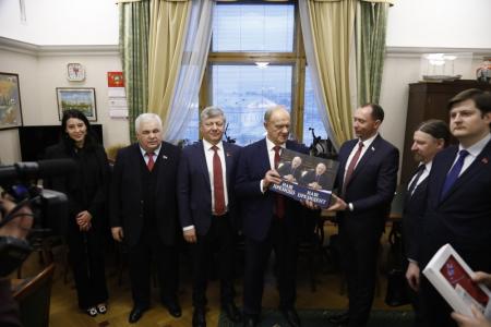 Г.А. Зюганов встретился в Москве с делегацией Компартии Белоруссии
