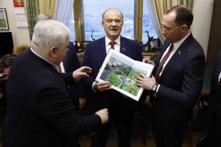 Г.А. Зюганов встретился в Москве с делегацией Компартии Белоруссии