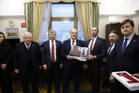 Г.А. Зюганов встретился в Москве с делегацией Компартии Белоруссии
