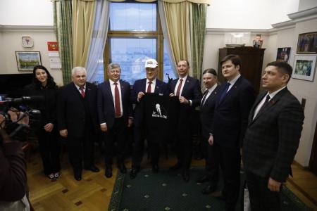 Г.А. Зюганов встретился в Москве с делегацией Компартии Белоруссии