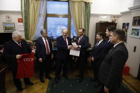 Г.А. Зюганов встретился в Москве с делегацией Компартии Белоруссии