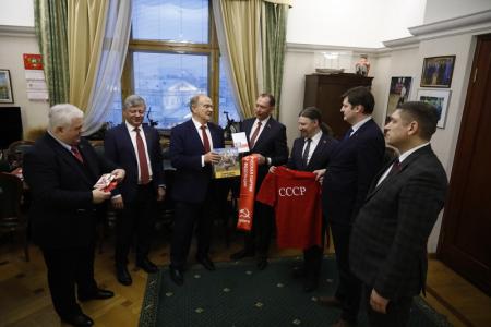 Г.А. Зюганов встретился в Москве с делегацией Компартии Белоруссии