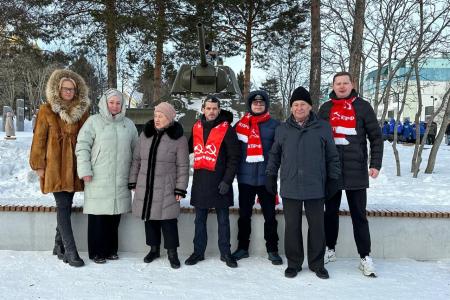 Ямало-Ненецкий автономный округ. Коммунисты Ямала отметили День рождения Красной Армии