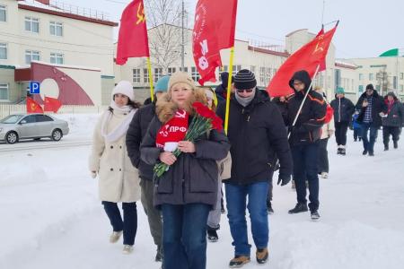 Ямало-Ненецкий автономный округ. Коммунисты Ямала отметили День рождения Красной Армии