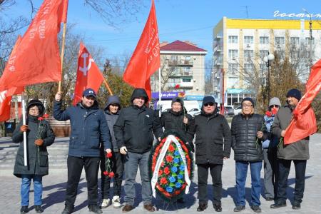 Коммунисты Калмыкии отметили День защитника Отечества