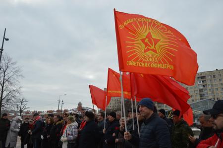 Санкт-Петербург. В городе трех революций отметили 23 февраля