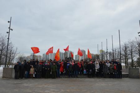 Санкт-Петербург. В городе трех революций отметили 23 февраля