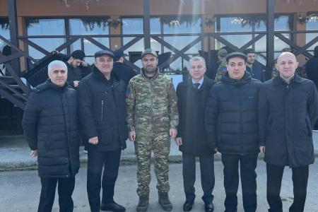 Лидер дагестанских коммунистов Самир Абдулхаликов встретился с участниками СВО