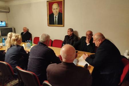 Завершилась рабочая поездка завотделом ЦК КПРФ по национальной политике и СКП-КПСС С.А. Жихаревой в Армению
