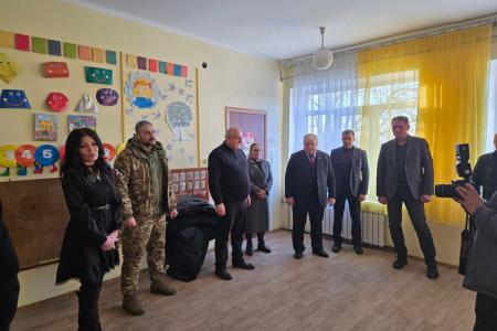 Делегация КПРФ во главе с Казбеком Тайсаевым работает на Донбассе