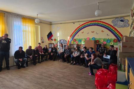 Делегация КПРФ во главе с Казбеком Тайсаевым работает на Донбассе