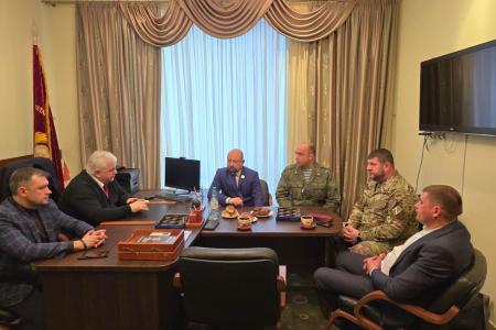 Делегация КПРФ во главе с К.К. Тайсаевым продолжает работу на Донбассе