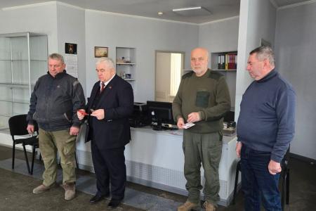 Делегация КПРФ во главе с К.К. Тайсаевым продолжает работу на Донбассе