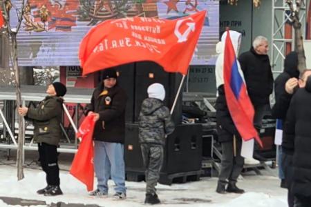 В Армении отпраздновали 107-ю годовщину Советской Армии и Военно-Морского Флота