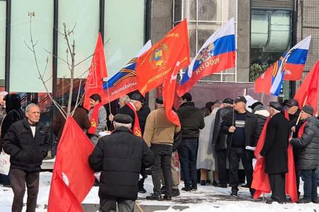 В Армении отпраздновали 107-ю годовщину Советской Армии и Военно-Морского Флота