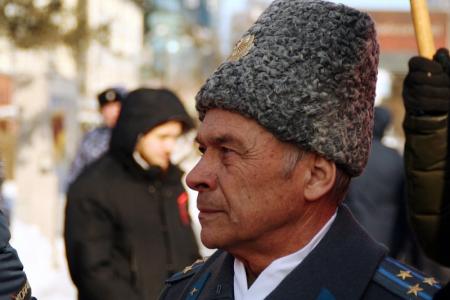 Новосибирские коммунисты отметили День Советской армии шествием и митингом в центре города