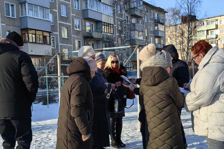 Рабочий выезд коммунистов Ивановского областного отделения КПРФ в город Вичугу