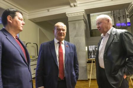 Г.А. Зюганов принял участие в открытии выставки в Госдуме, посвященной 80-летию Ялтинской конференции
