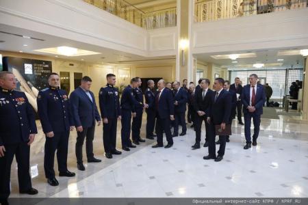 Г.А. Зюганов принял участие в открытии выставки «Герои Гостомеля»