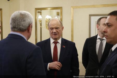 Г.А. Зюганов принял участие в открытии выставки «Герои Гостомеля»