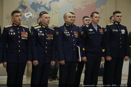 Г.А. Зюганов принял участие в открытии выставки «Герои Гостомеля»