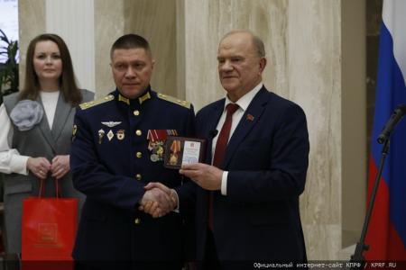 Г.А. Зюганов принял участие в открытии выставки «Герои Гостомеля»