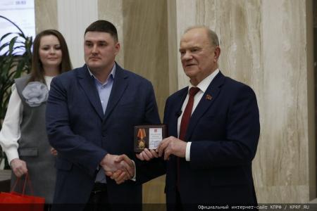 Г.А. Зюганов принял участие в открытии выставки «Герои Гостомеля»